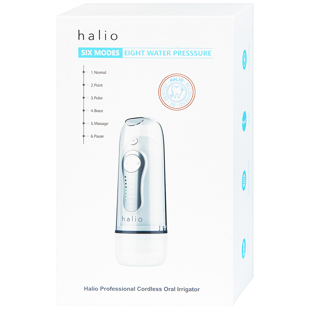 Máy tăm nước 6 chế độ Halio Professional Cordless Oral Irrigator
