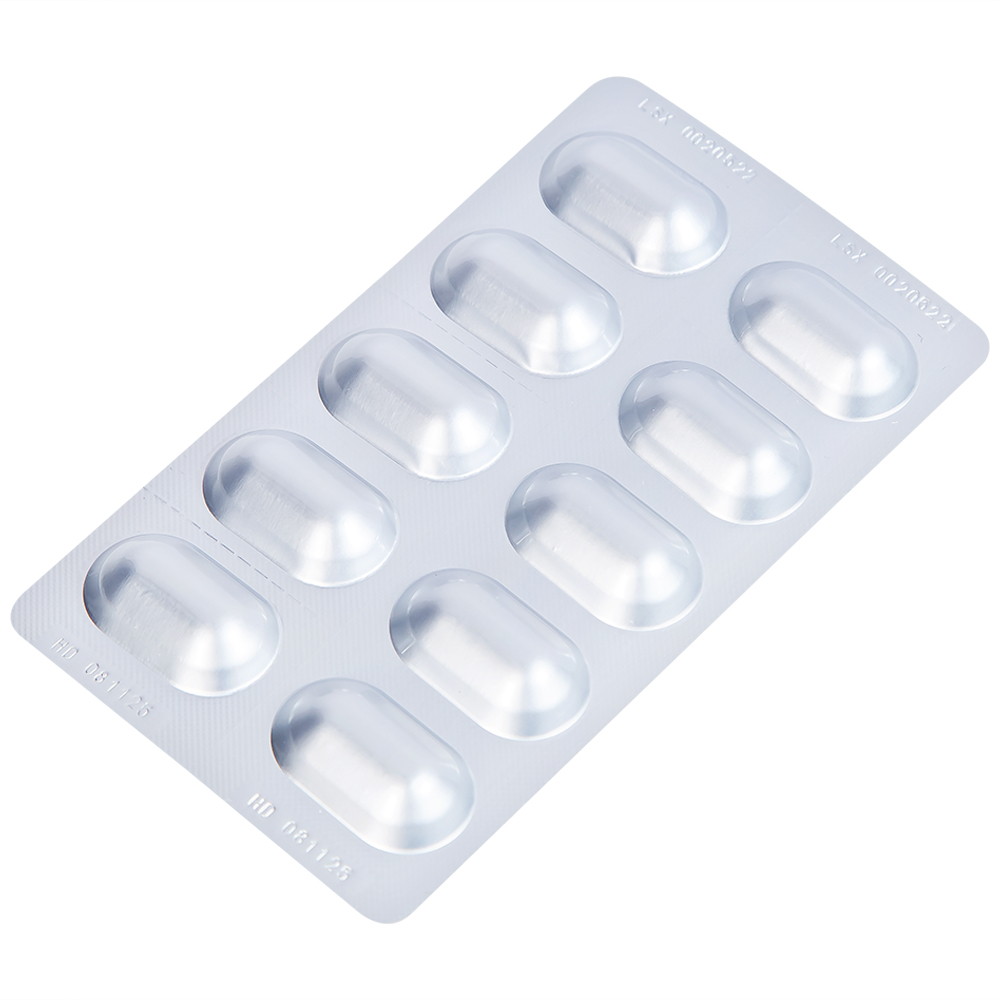 Thuốc Mecefix-B.E 200mg Merap điều trị nhiễm khuẩn đường tiết niệu, viêm tai giữa (2 vỉ x 10 viên)