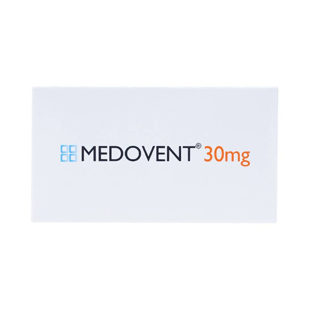 Viên nén Medovent 30mg Medochemie điều trị bệnh phế quản phổi cấp, mạn tính (10 vỉ x 10 viên)