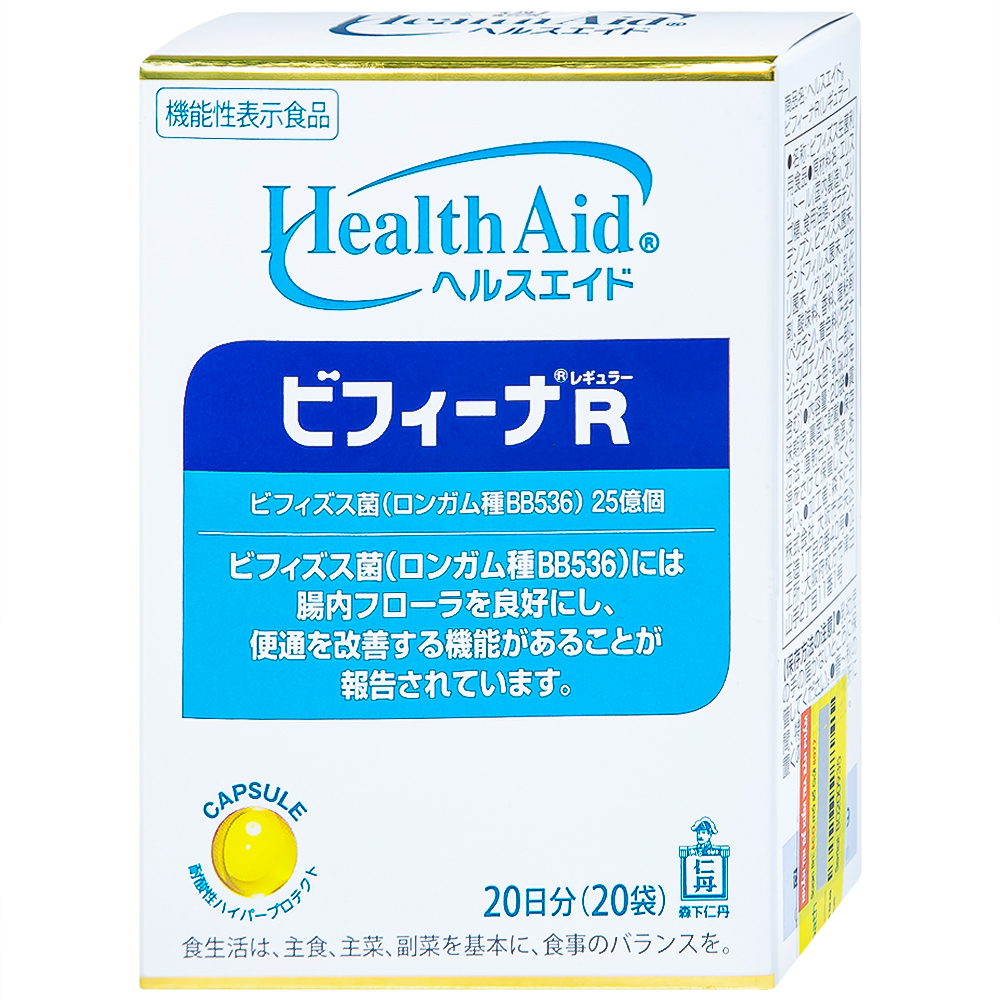 Men vi sinh bổ sung lợi khuẩn cho hệ tiêu hóa Bifina R Health Aid (20 gói)