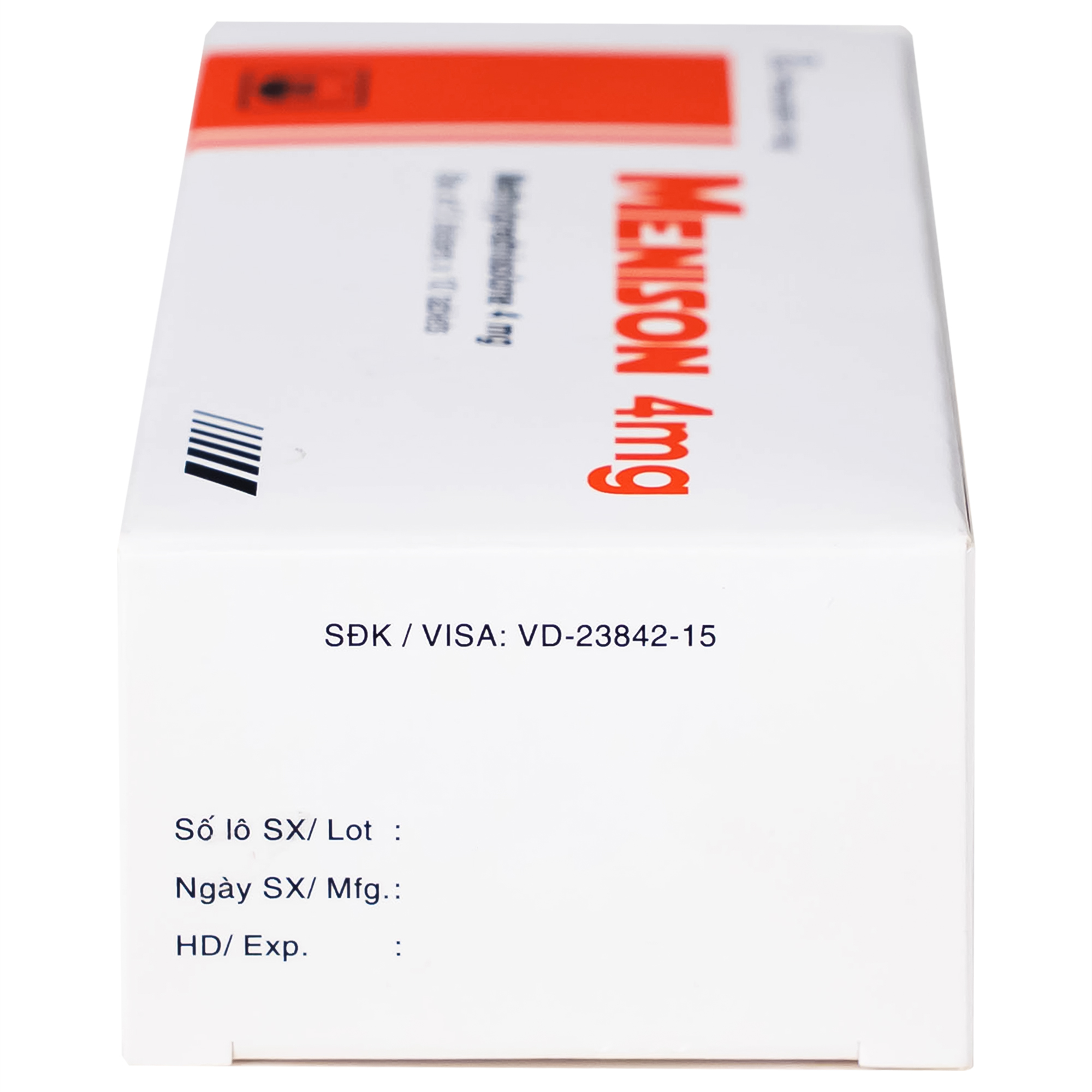 Thuốc Menison 4mg Pymepharco điều trị các bệnh liên quan đến viêm, dị ứng, miễn dịch (5 vỉ x 10 viên)