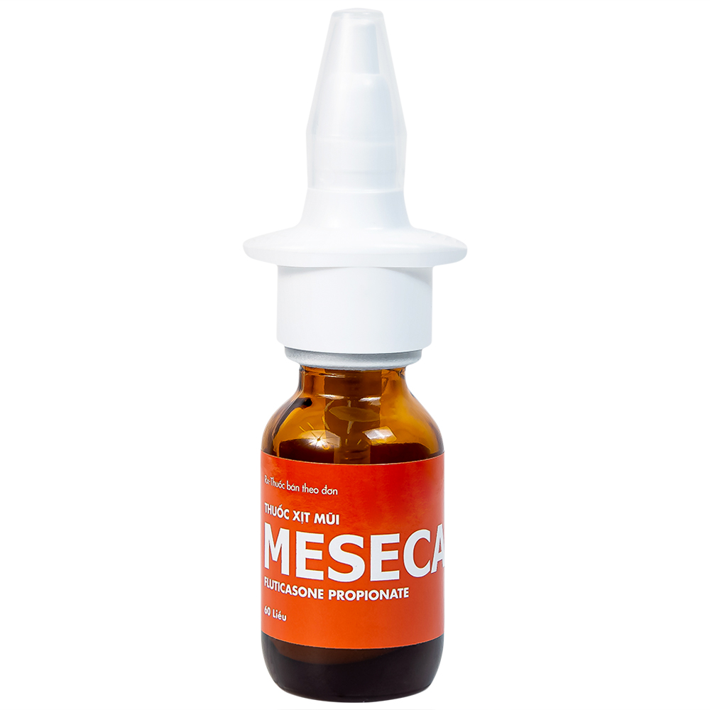 Thuốc xịt mũi Meseca Merap điều trị và dự phòng viêm mũi dị ứng (60 liều)
