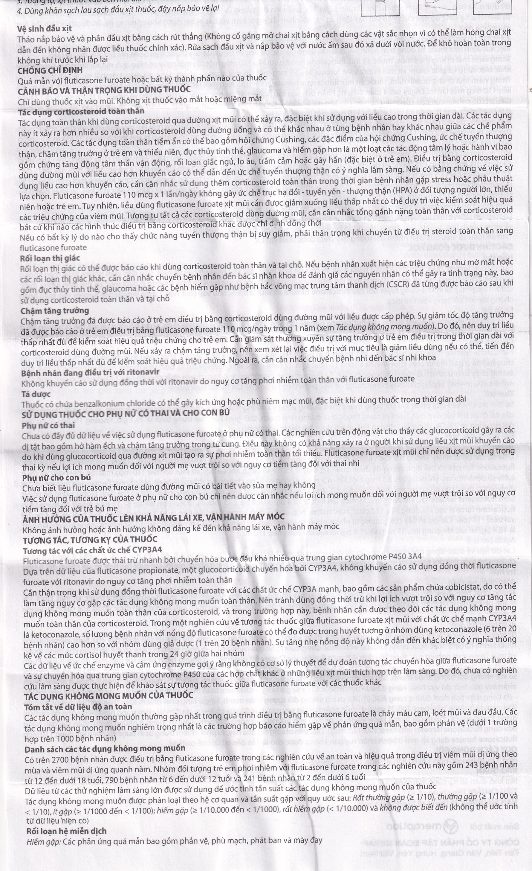 Thuốc xịt mũi Meseca Advanced Merap điều trị các triệu chứng chảy nước mũi, sung huyết mũi, ngứa mũi (60 liều)