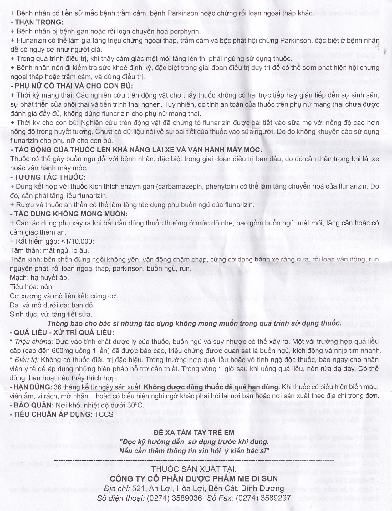 Viên nén Mezapizin 10 Medisun điều trị đau nửa đầu (10 vỉ x 10 viên)