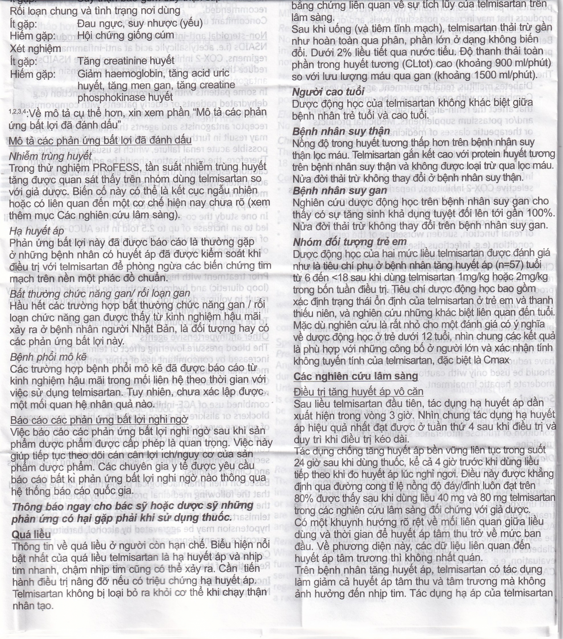 Viên nén Micardis 40mg Boehringer điều trị tăng huyết áp vô căn (3 vỉ x 10 viên)