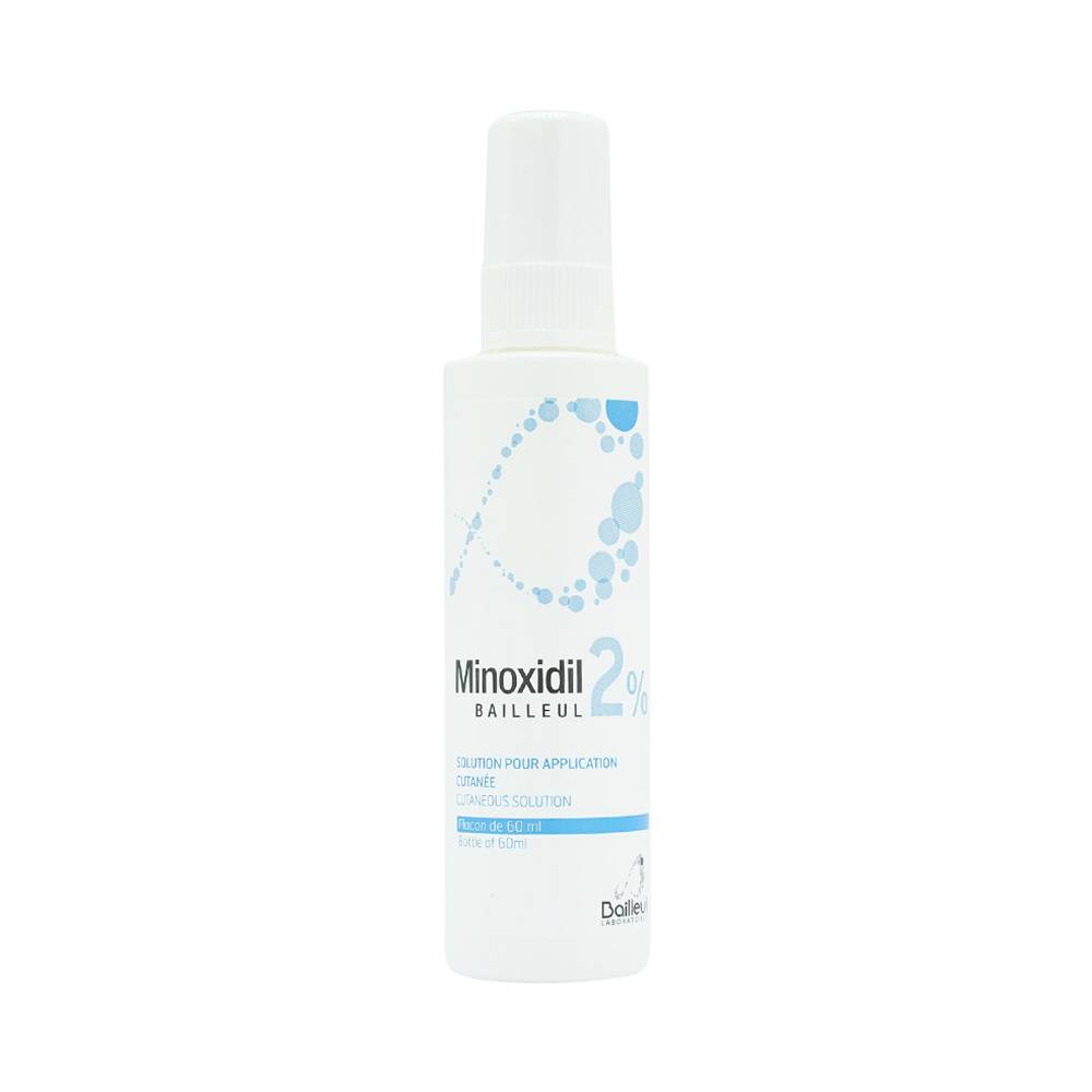 Dung dịch dùng ngoài da Minoxidil 2% Bailleul điều trị chứng rụng tóc (60ml)