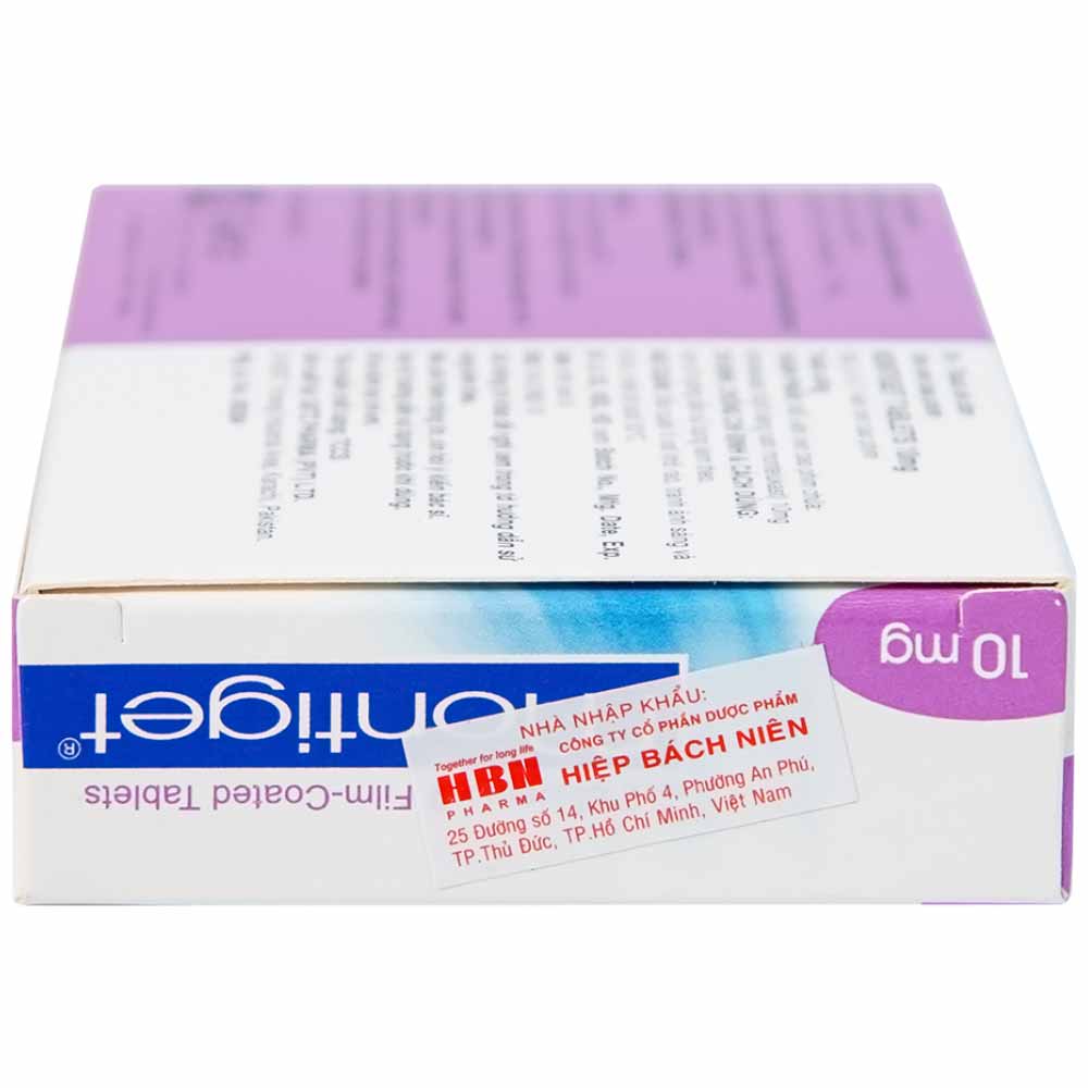 Viên nén Montiget 10mg Getz phòng và điều trị suyễn mạn tính (2 vỉ x 7 viên)