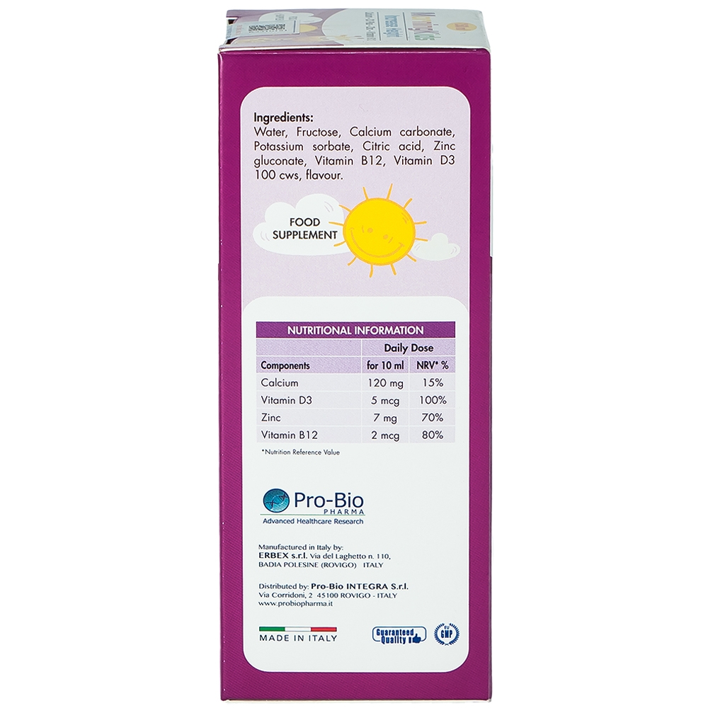 Siro bổ sung vitamin tăng chiều cao cho trẻ MorningKids Increase Height (150ml)