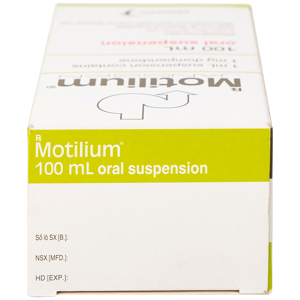 Hỗn dịch uống Motilium Janssen điều trị triệu chứng nôn và buồn nôn (100ml)