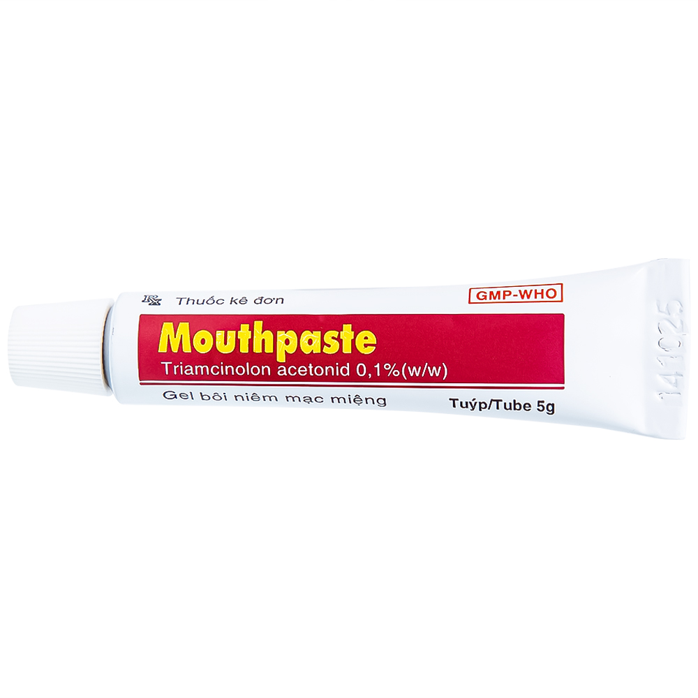 Gel bôi niêm mạc miệng Mouthpaste Medipharco giảm viêm, tổn thương (5g)