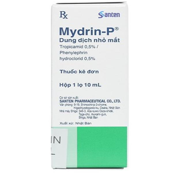 Thuốc nhỏ mắt Mydrin-P Santen làm giãn đồng tử (10ml)