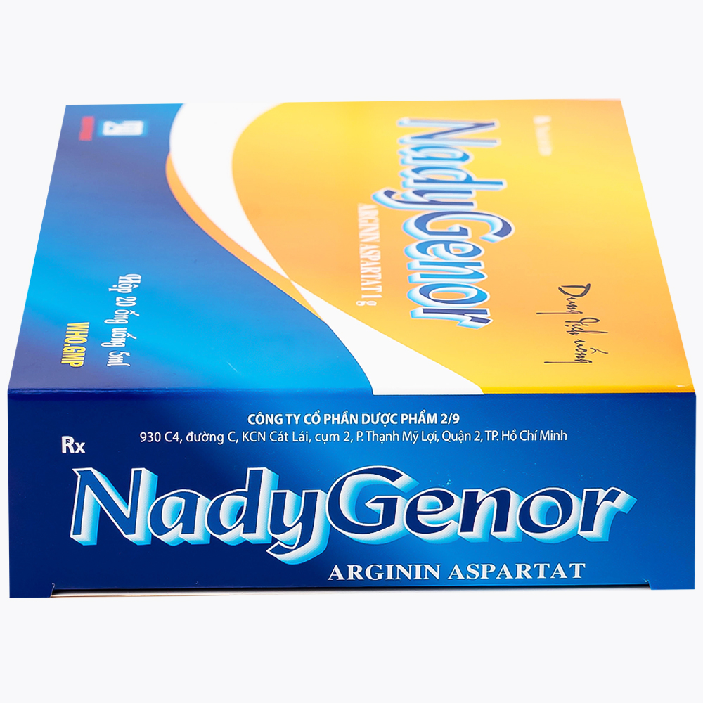 Thuốc NadyGenor 5ml Nadyphar điều trị duy trì tăng amoniac máu (20 ống)