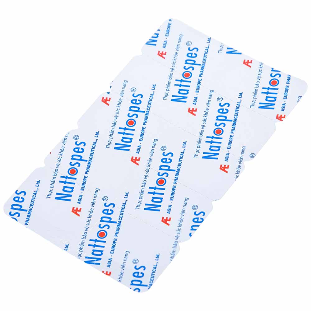 Viên uống giảm cục máu đông Nattospes Á Âu (3 vỉ x 10 viên)