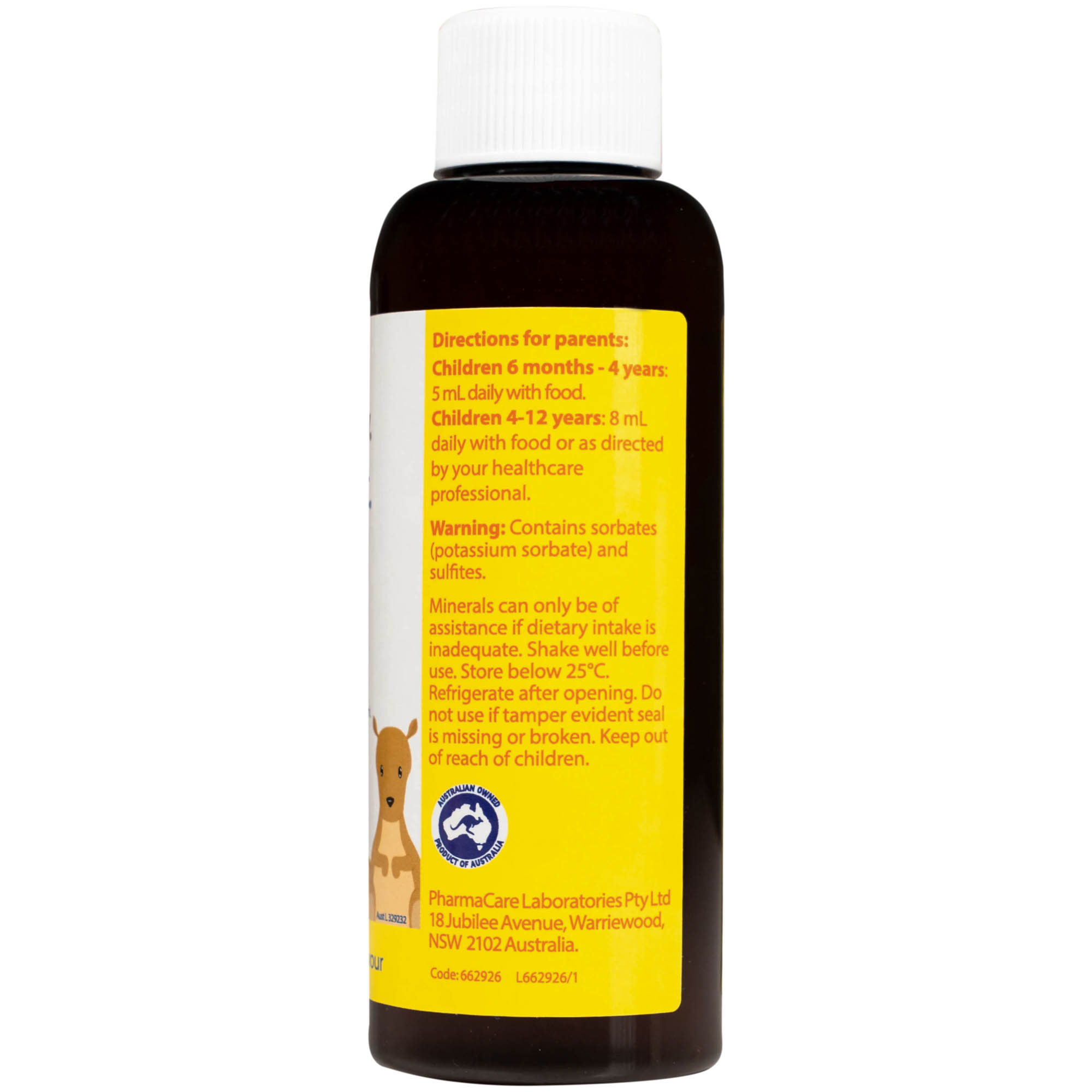 Siro hỗ trợ kích thích thèm ăn Kids Smart Liquid Zinc Nature's Way (100ml)