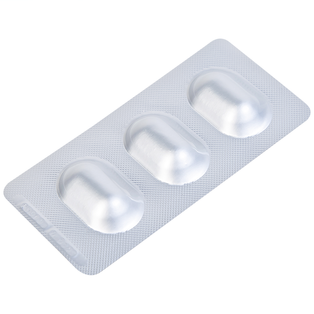 Viên nén Neazi 500mg Mediplantex điều trị viêm xoang cấp, viêm họng, amidan (1 vỉ x 3 viên)