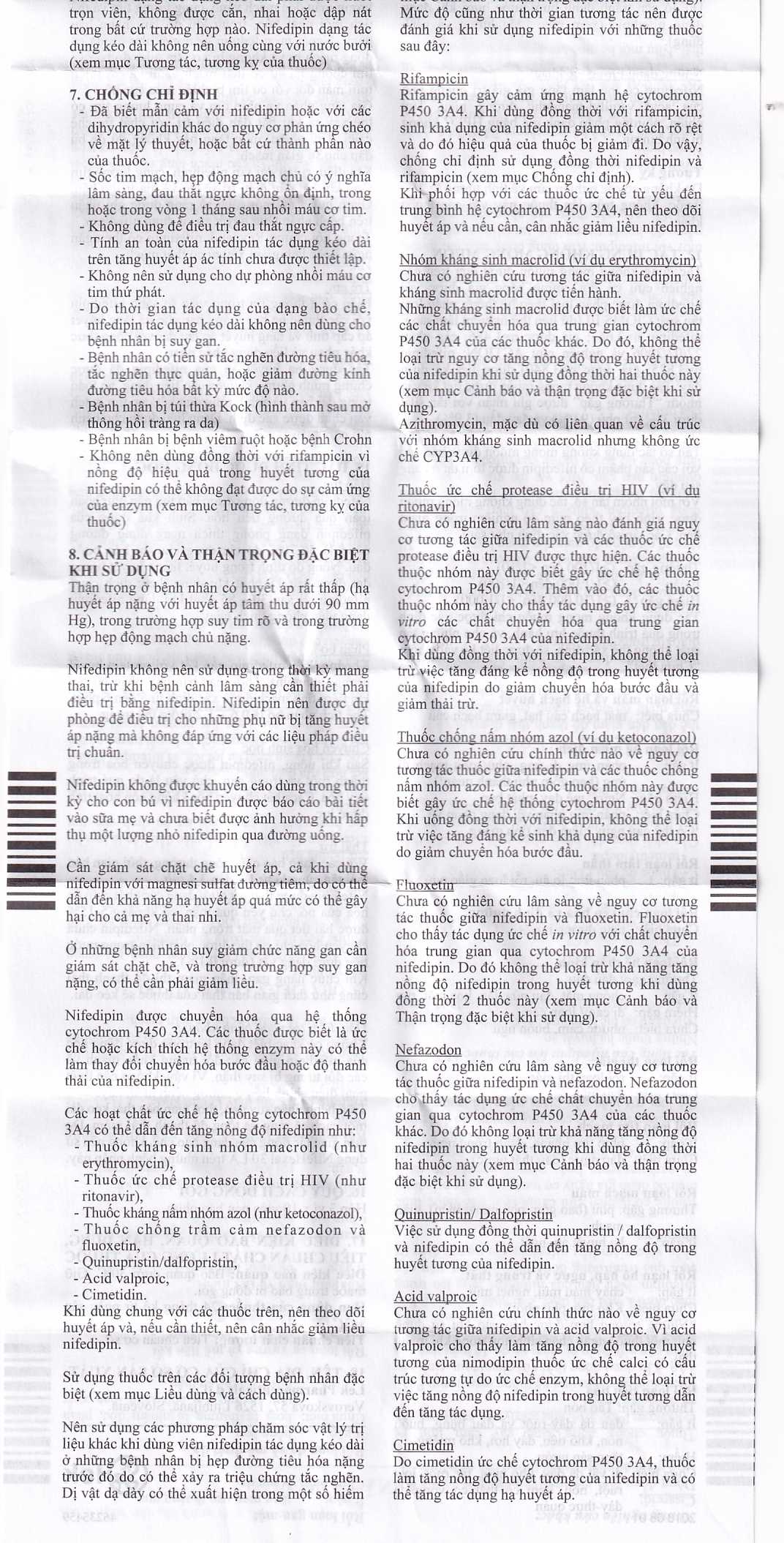 Viên nén NifeHexal 30 LA Sandoz điều trị tăng huyết áp (3 vỉ x 10 viên)