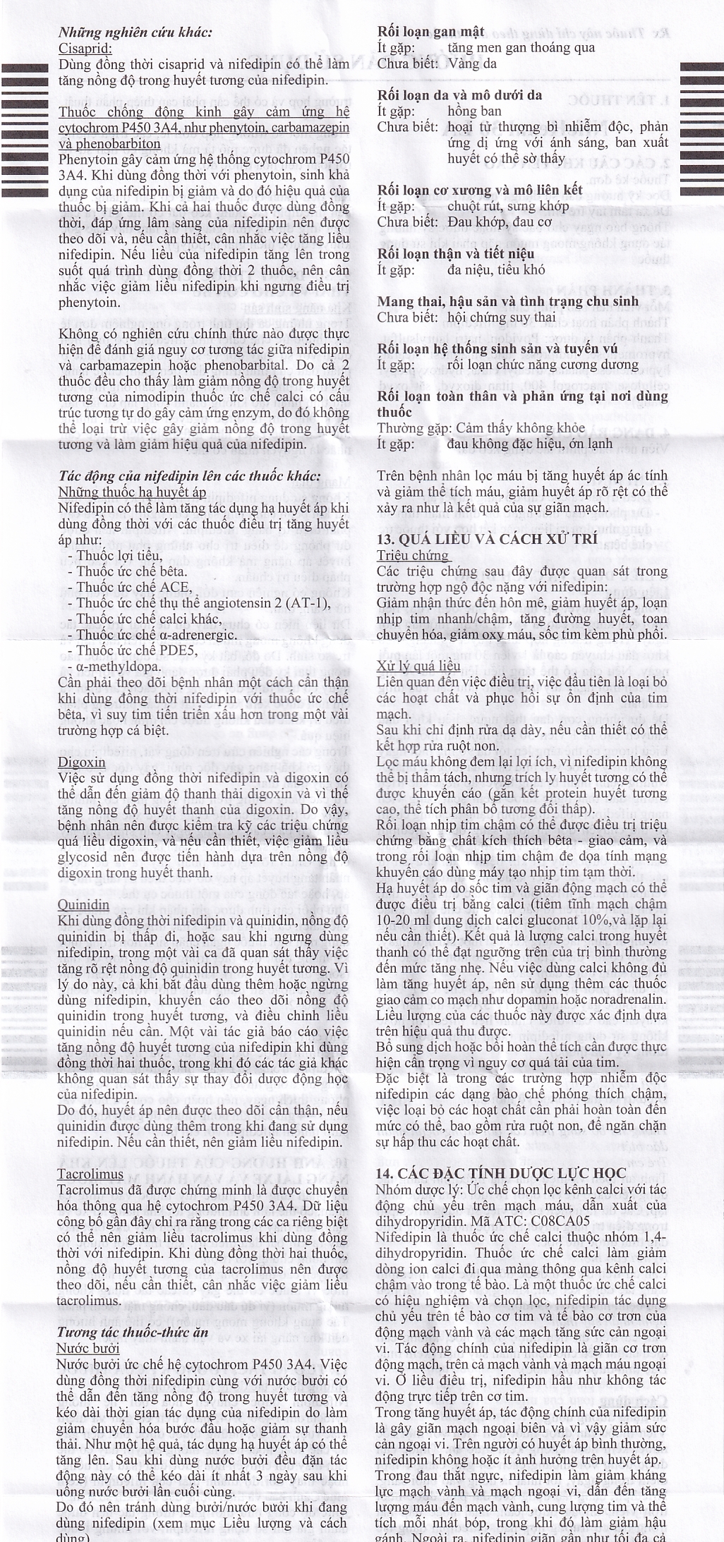 Viên nén NifeHexal 30 LA Sandoz điều trị tăng huyết áp (3 vỉ x 10 viên)