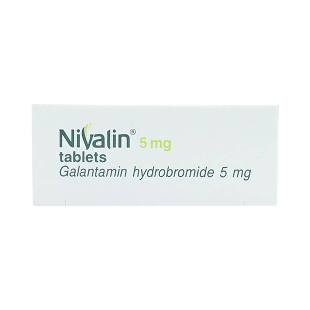 Viên nén Nivalin 5mg Sopharma điều trị sa sút trí tuệ, Alzheimer (1 vỉ x 20 viên) 