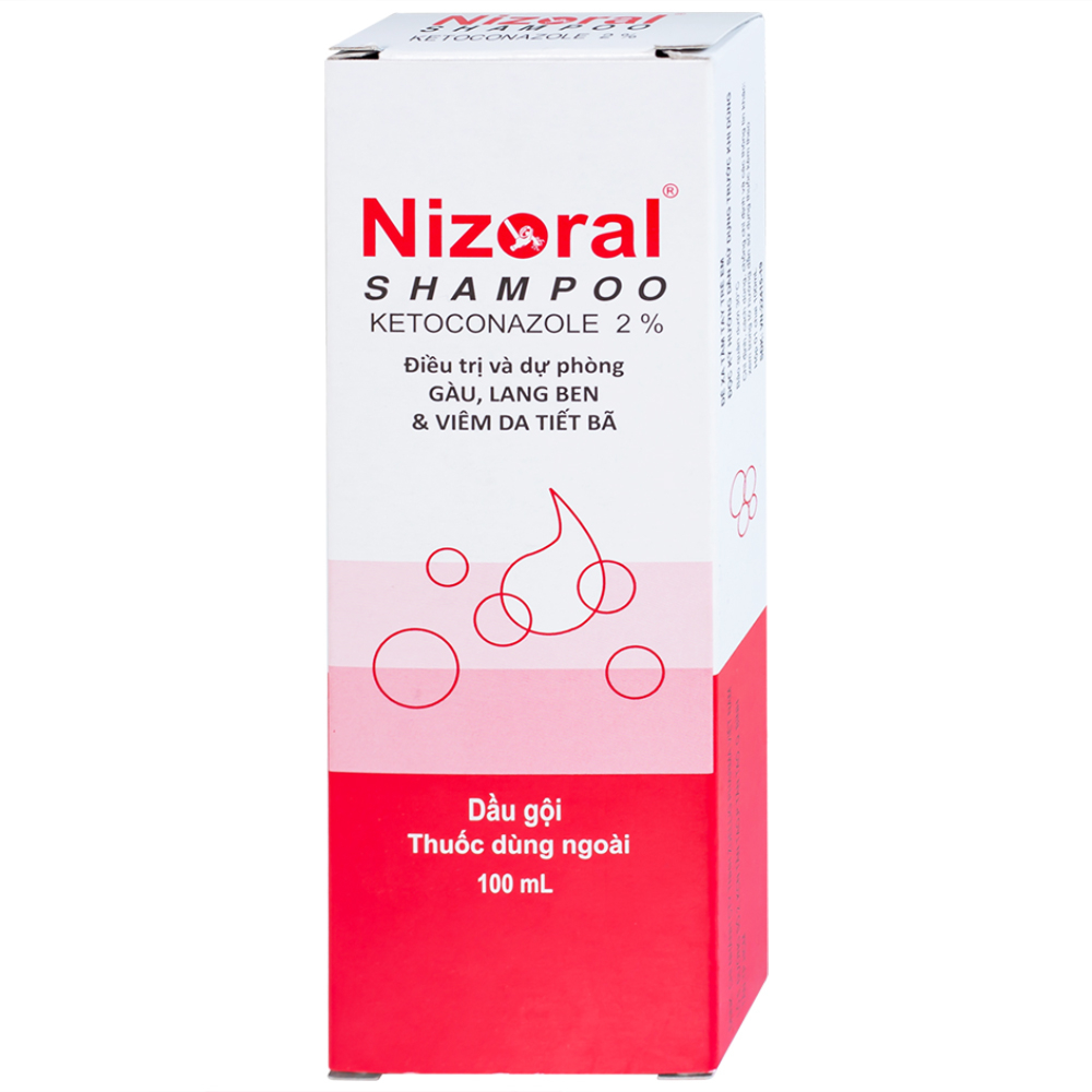 Dầu gội đầu Nizoral Shampoo Janssen điều trị và dự phòng gàu, lang ben và viêm da tiết bã (100ml)