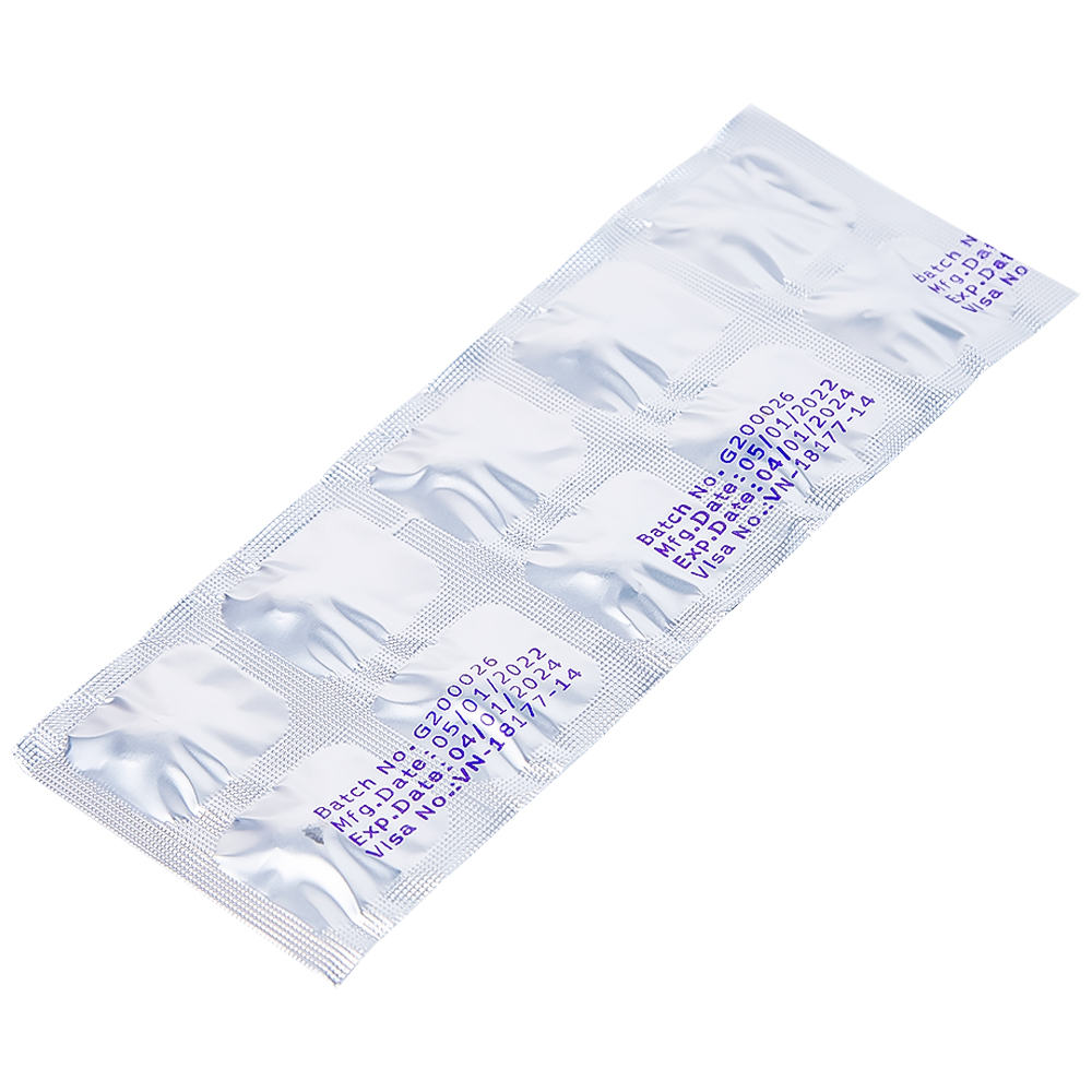 Viên nén Noklot 75mg Cadila phòng ngừa tai biến xơ vữa động mạch (3 vỉ x 10 viên)