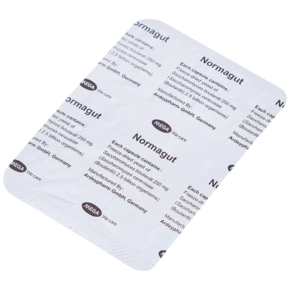 Thuốc Normagut MEGA We care cân bằng hệ vi sinh đường ruột (3 vỉ x 10 viên)