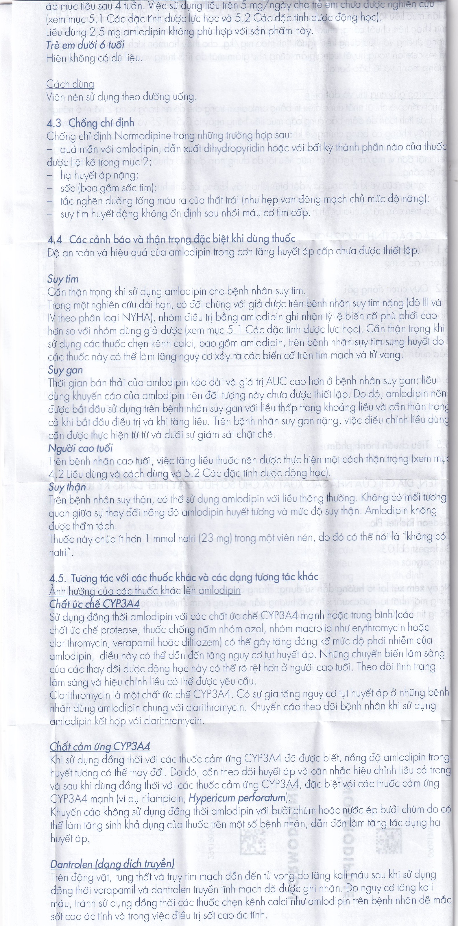 Viên nén Normodipine 5mg Gedeon điều trị tăng huyết áp, đau thắt ngực ổn định (3 vỉ x 10 viên)