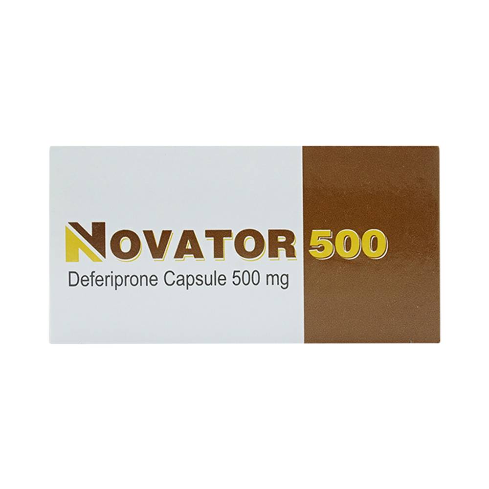 Thuốc Novator 500 Atra điều trị thiếu máu (5 vỉ x 10 viên)
