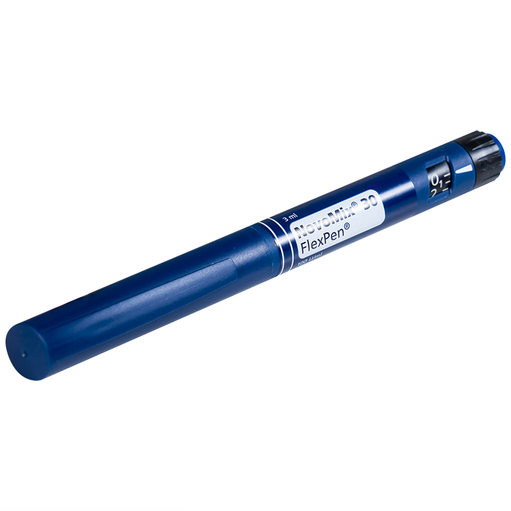 Bút tiêm NovoMix 30 FlexPen Novo Nordisk điều trị đái tháo đường (5 cây x 3ml)