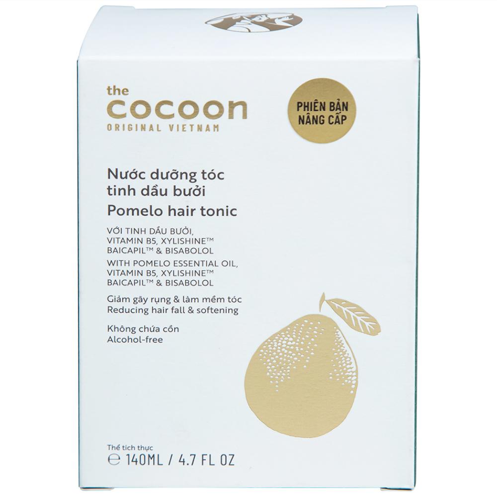 Tinh dầu bưởi dưỡng, ngăn rụng tóc Cocoon phiên bản nâng cấp 140ml
