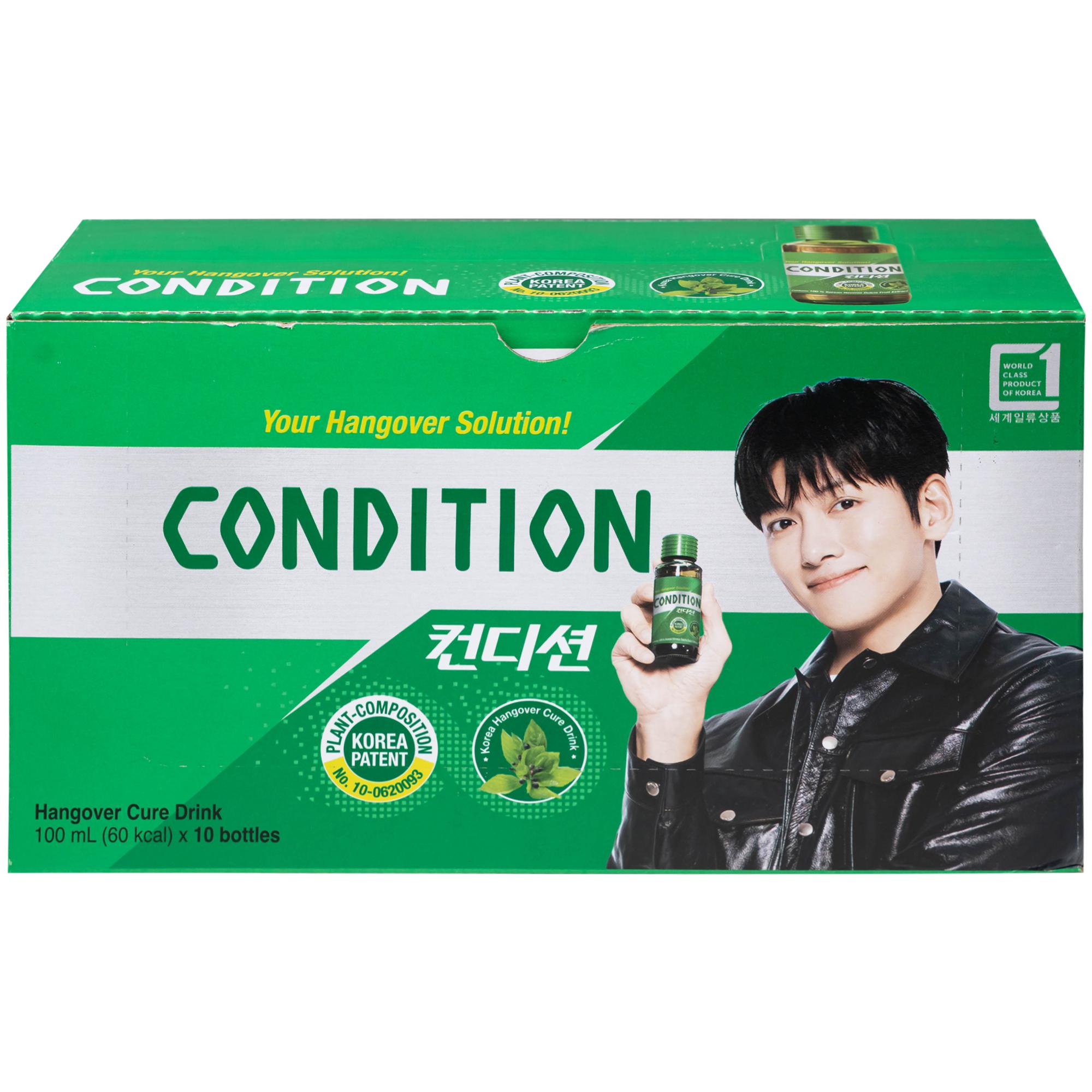 Hỗ trợ hạn chế tác hại của rượu bia Condition (100ml)