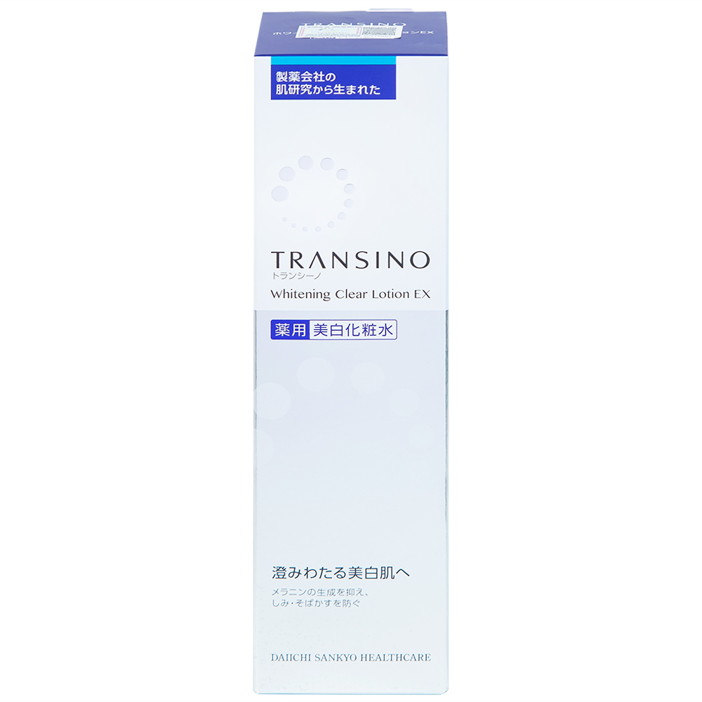 Nước hoa hồng dưỡng trắng, mờ thâm nám Transino Whitening Clear Lotion EX 150ml