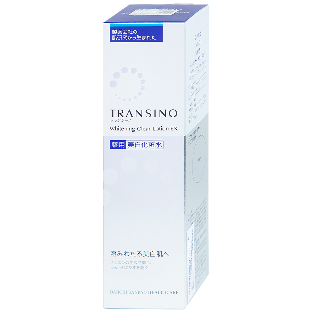 Nước hoa hồng dưỡng trắng, mờ thâm nám Transino Whitening Clear Lotion EX 150ml