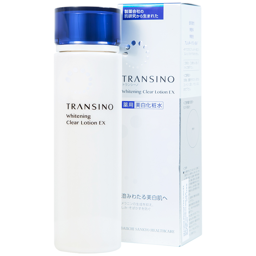 Nước hoa hồng dưỡng trắng, mờ thâm nám Transino Whitening Clear Lotion EX 150ml