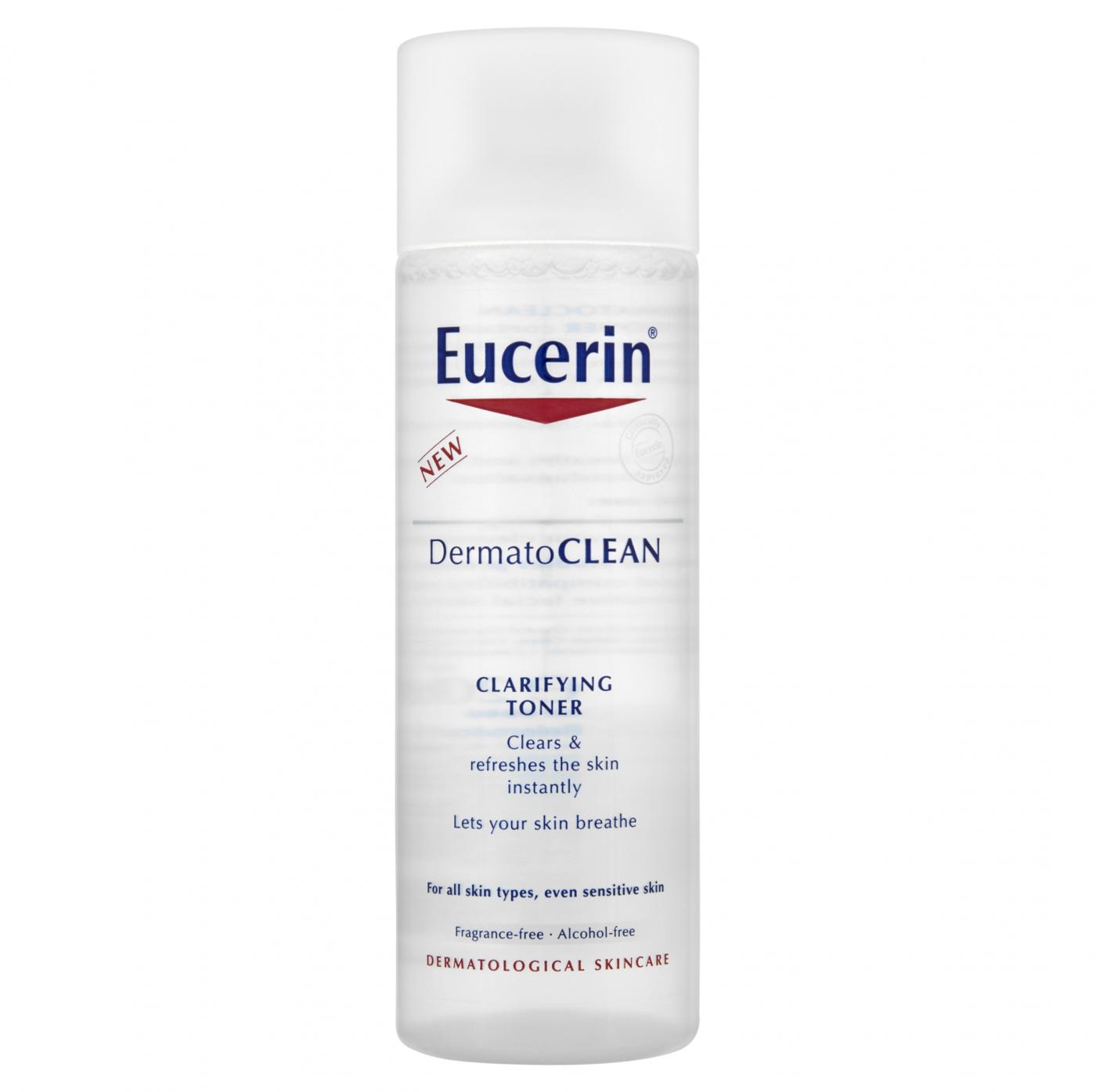 Nước cân bằng Eucerin DermatoClean Clarifying Toner giữ ẩm, dịu nhẹ cho da (200ml)