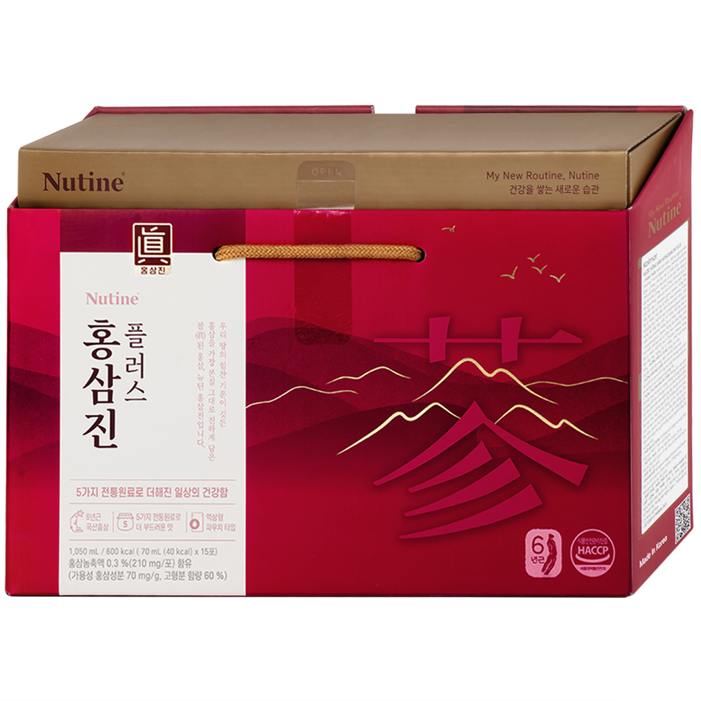 Nước Hồng Sâm Hongsamjin Plus (15 gói x 70ml)