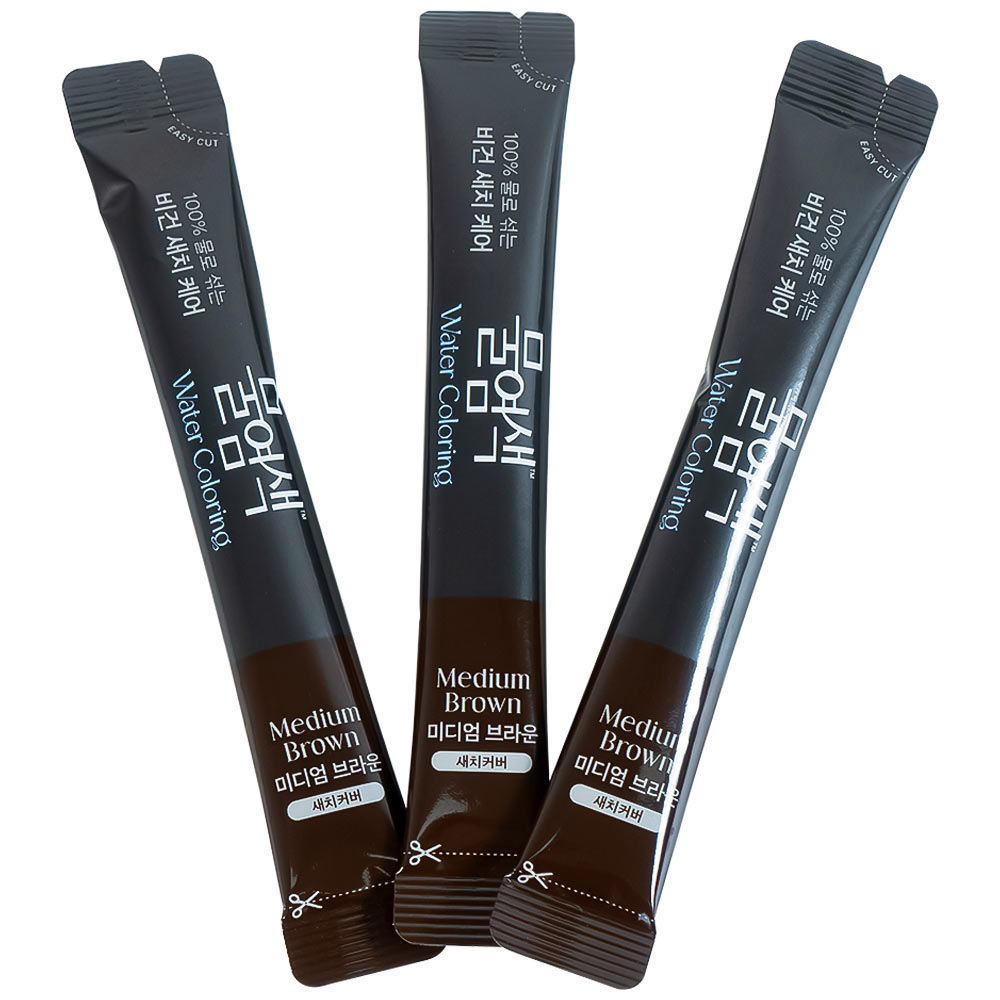 Nước nhuộm phủ bạc nâu hạt dẻ Seedbee Water Coloring Medium Brown NBIYAN (30g)