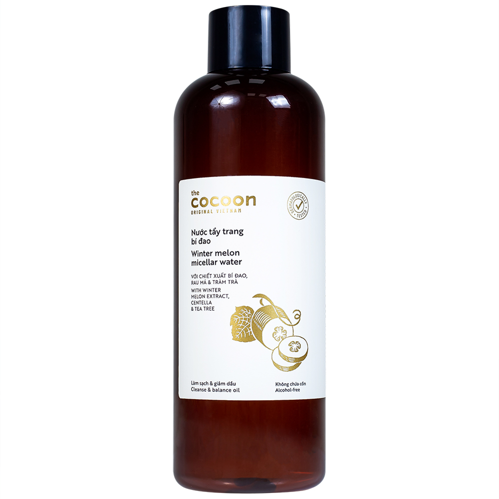 Nước tẩy trang bí đao Cocoon dịu nhẹ và làm sạch sâu (500ml)