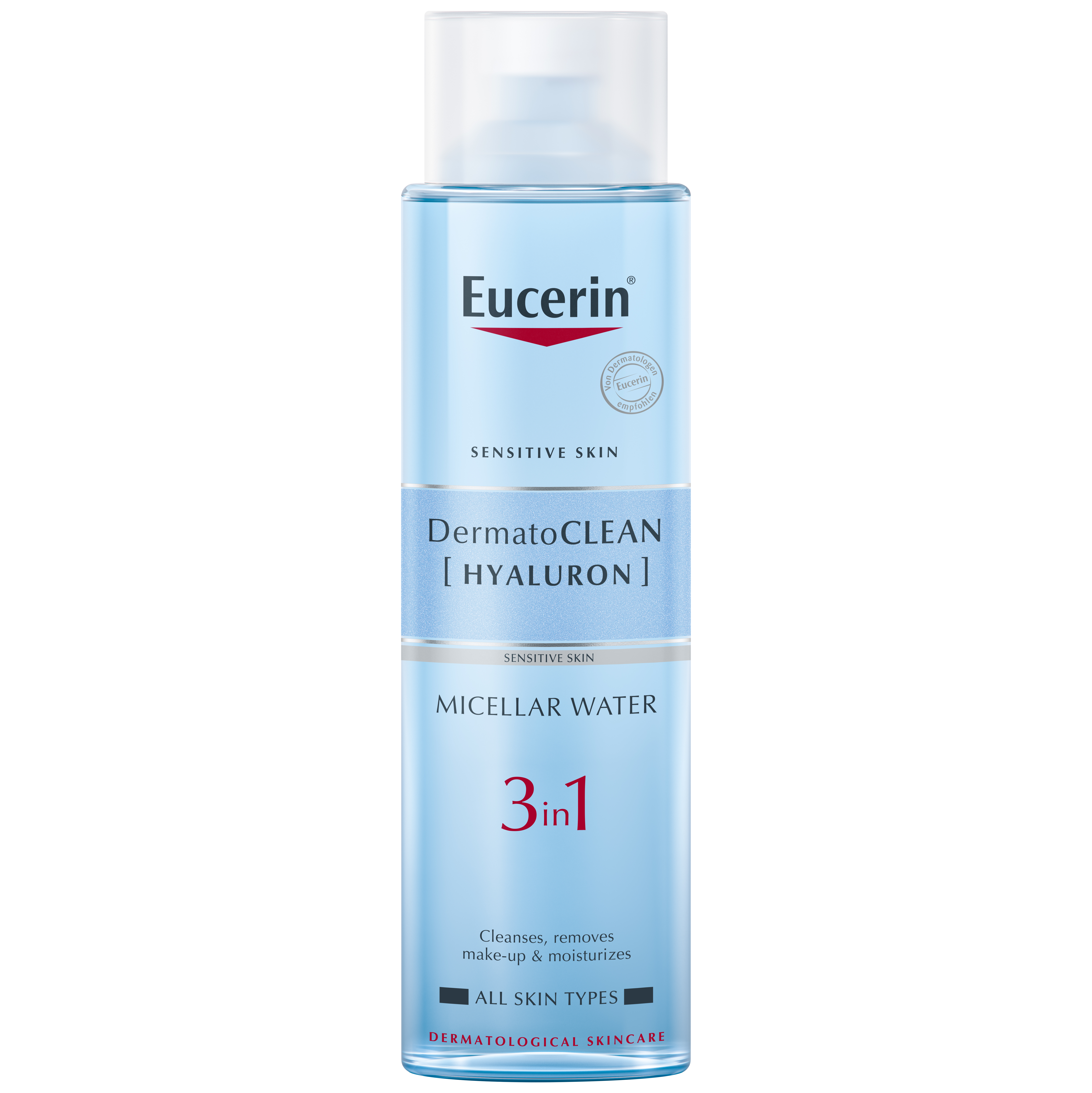 Nước tẩy trang Eucerin Dermato Clean Micellar 3 in 1 dành cho da nhạy cảm (400ml)