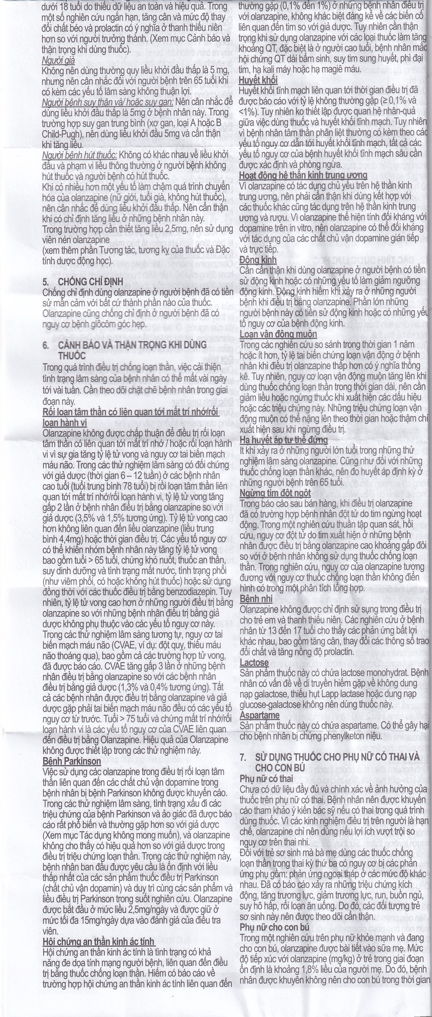 Viên nén Nykob 5mg Genepharm SA điều trị tâm thần phân liệt (4 vỉ x 7 viên)