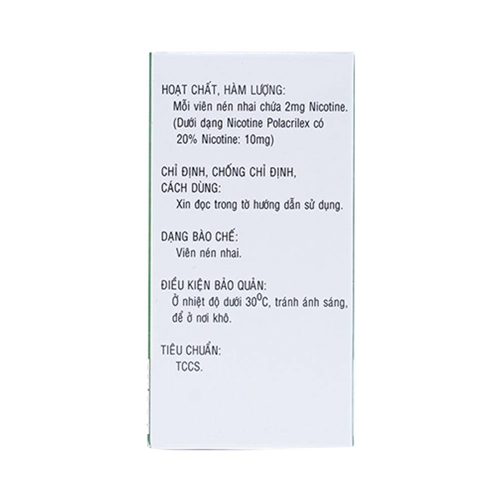 Viên nhai OH NO Việt Phúc hỗ trợ cai nghiện thuốc lá (12 viên)