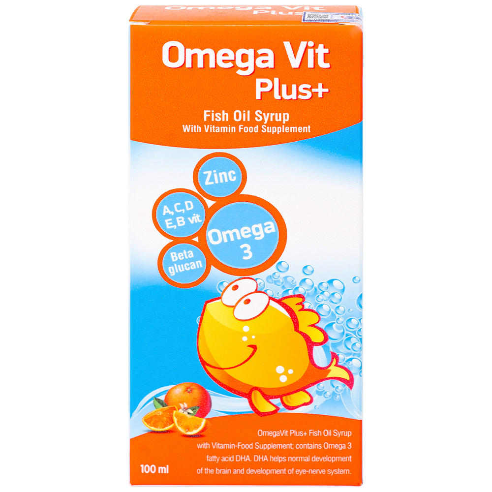 Siro bổ não Omega Vit Plus+ Botafarma (100ml)