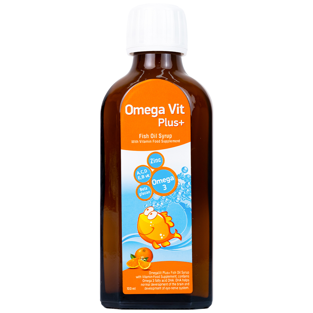Siro bổ não Omega Vit Plus+ Botafarma (100ml)