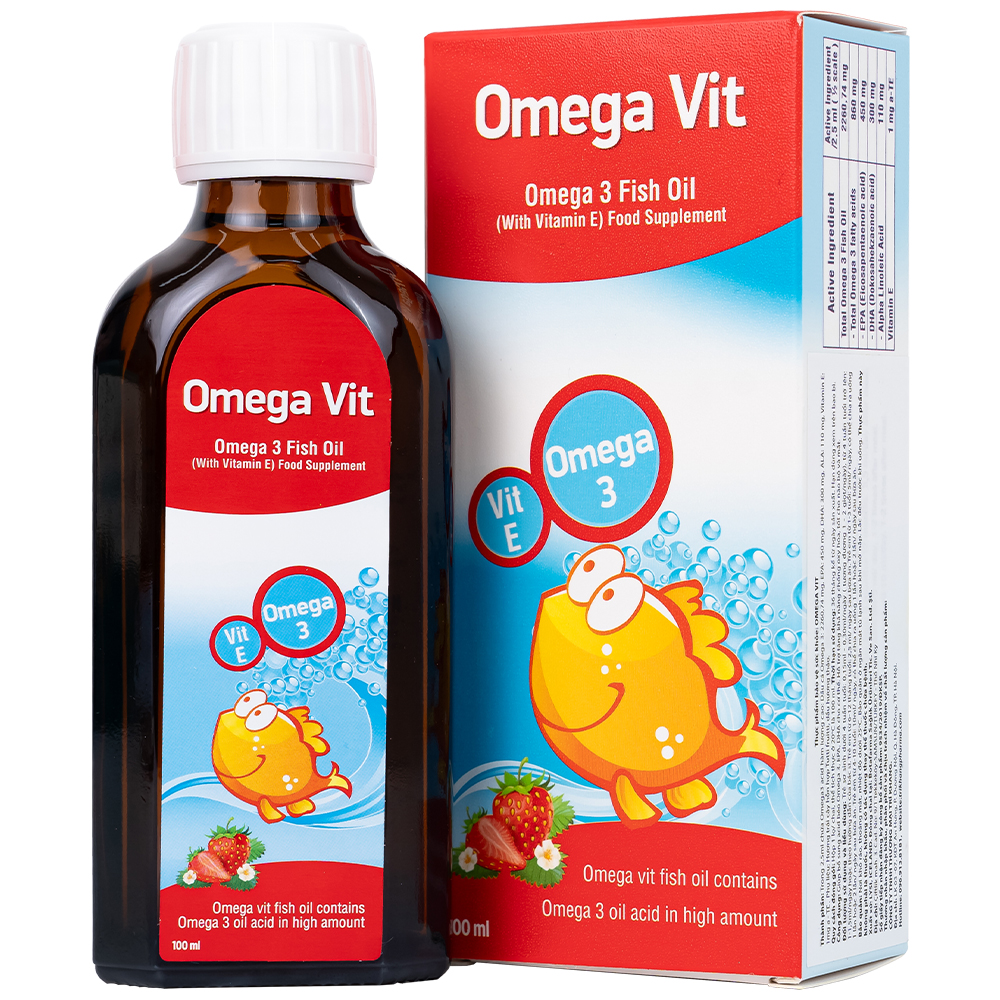 Siro bổ não Omega Vit Botafarma (100ml)