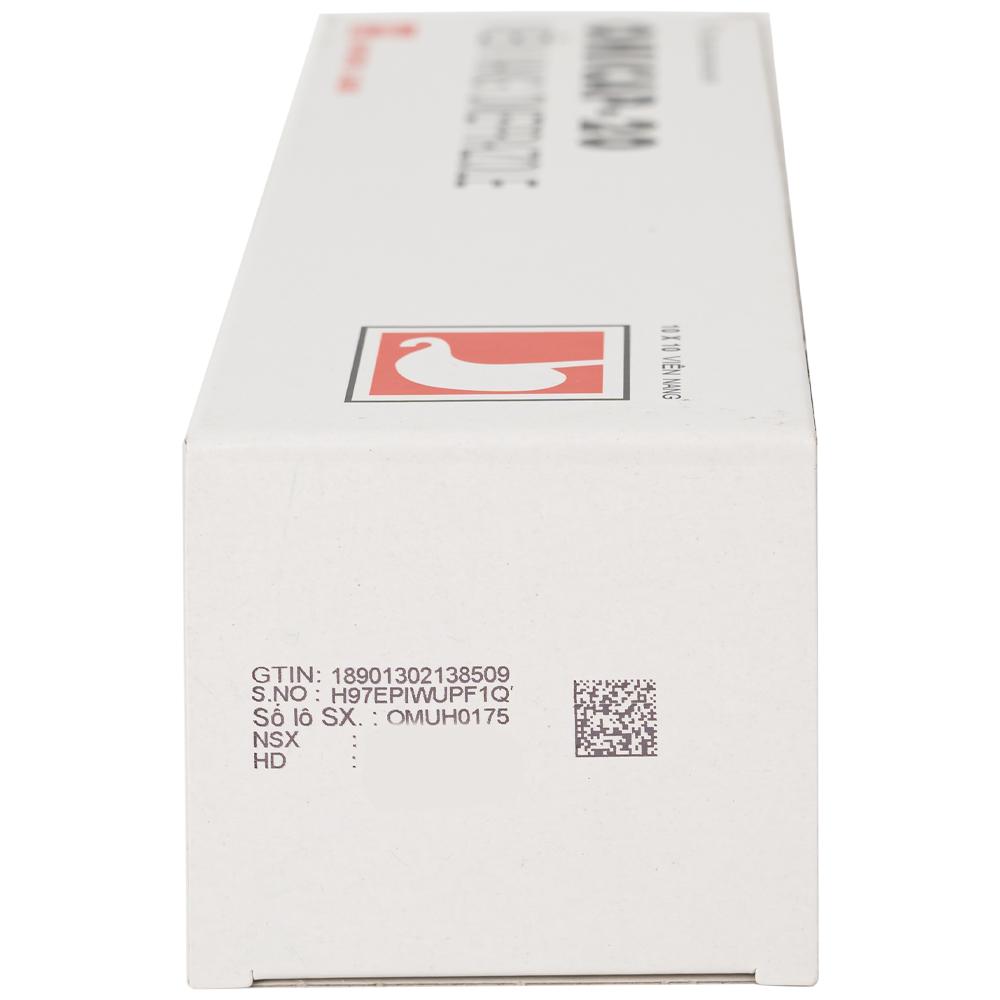 Thuốc Omicap-20 Micro điều trị loét tá tràng và dạ dày, hội chứng Zollinger – Ellison, trào ngược thực quản (10 vỉ x 10 viên)