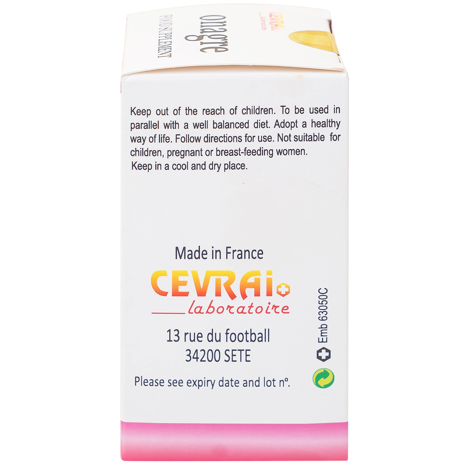 Viên uống giúp da sáng đẹp, giảm quá trình oxy hóa, cải thiện độ ẩm cho da Onagre Cevrai (60 viên)