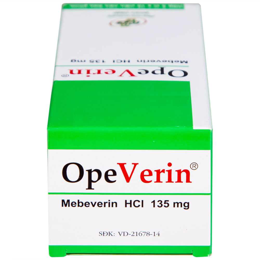 Thuốc OpeVerin 135mg OPV điều trị hội chứng ruột kích thích (5 vỉ x 10 viên)