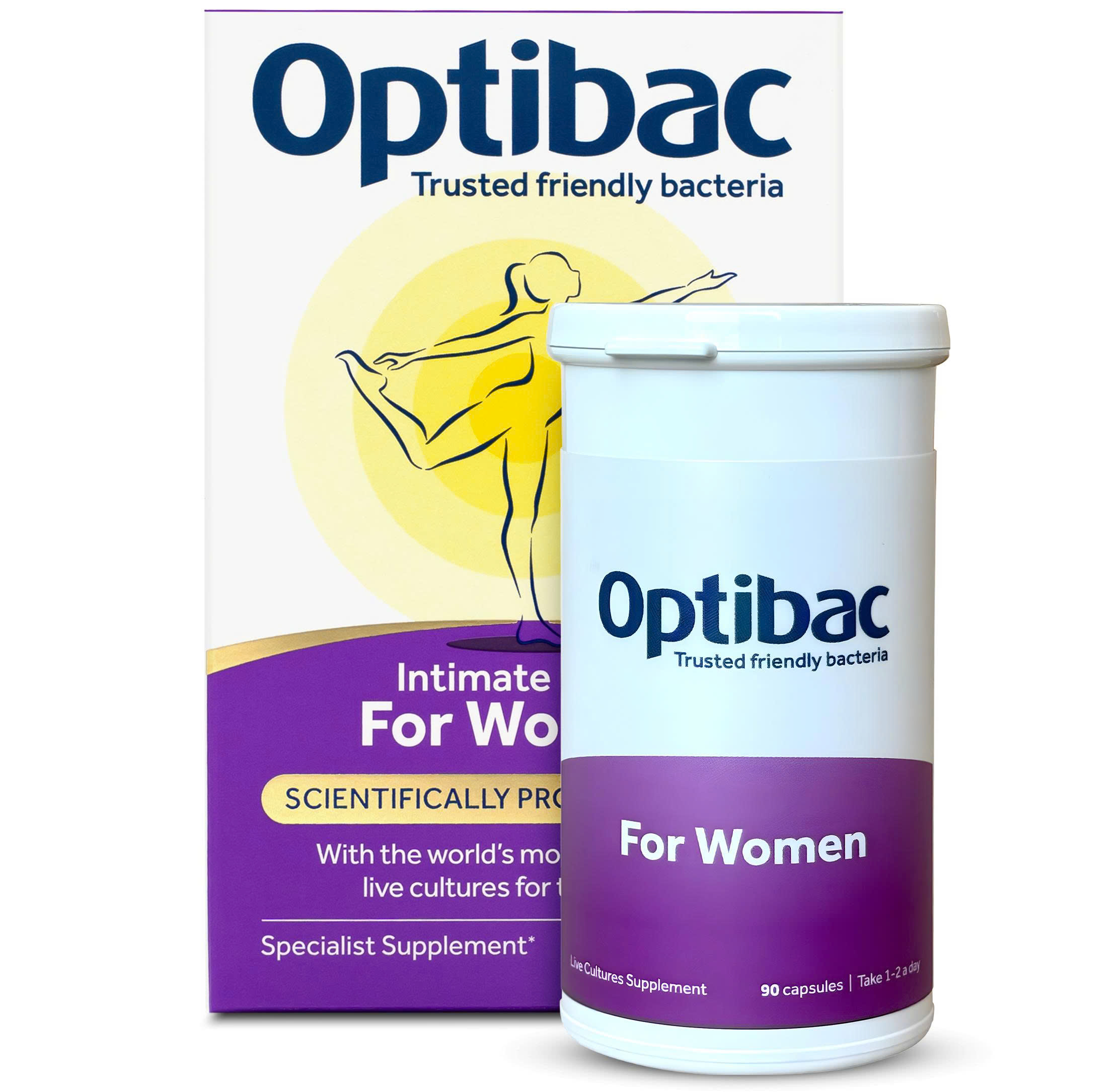Viên bổ sung lợi khuẩn cho cơ thể Optibac For Women (90 viên)