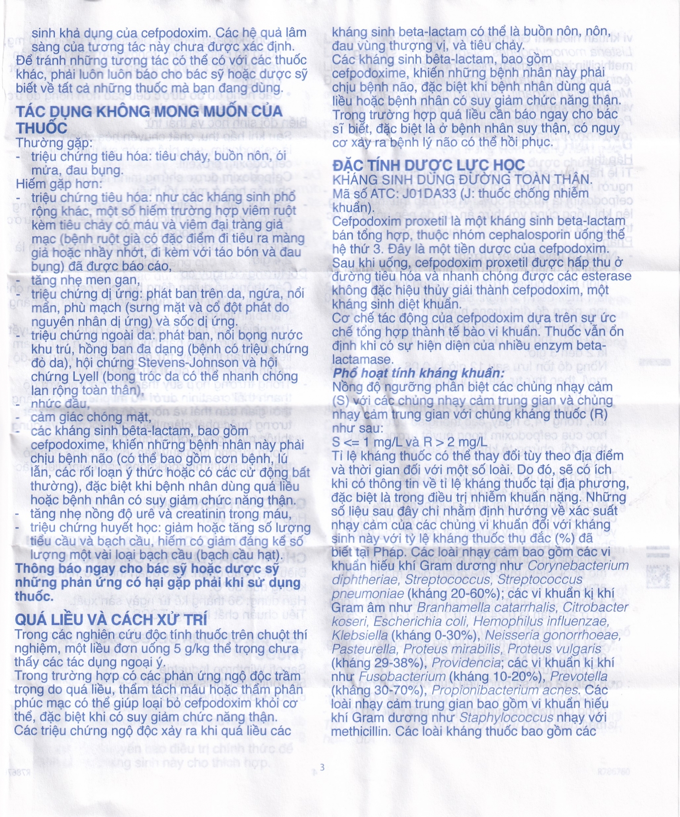 Thuốc Orelox 100mg Sanofi điều trị các chứng nhiễm khuẩn, viêm họng, viêm xoang cấp (1 vỉ x 10 viên)