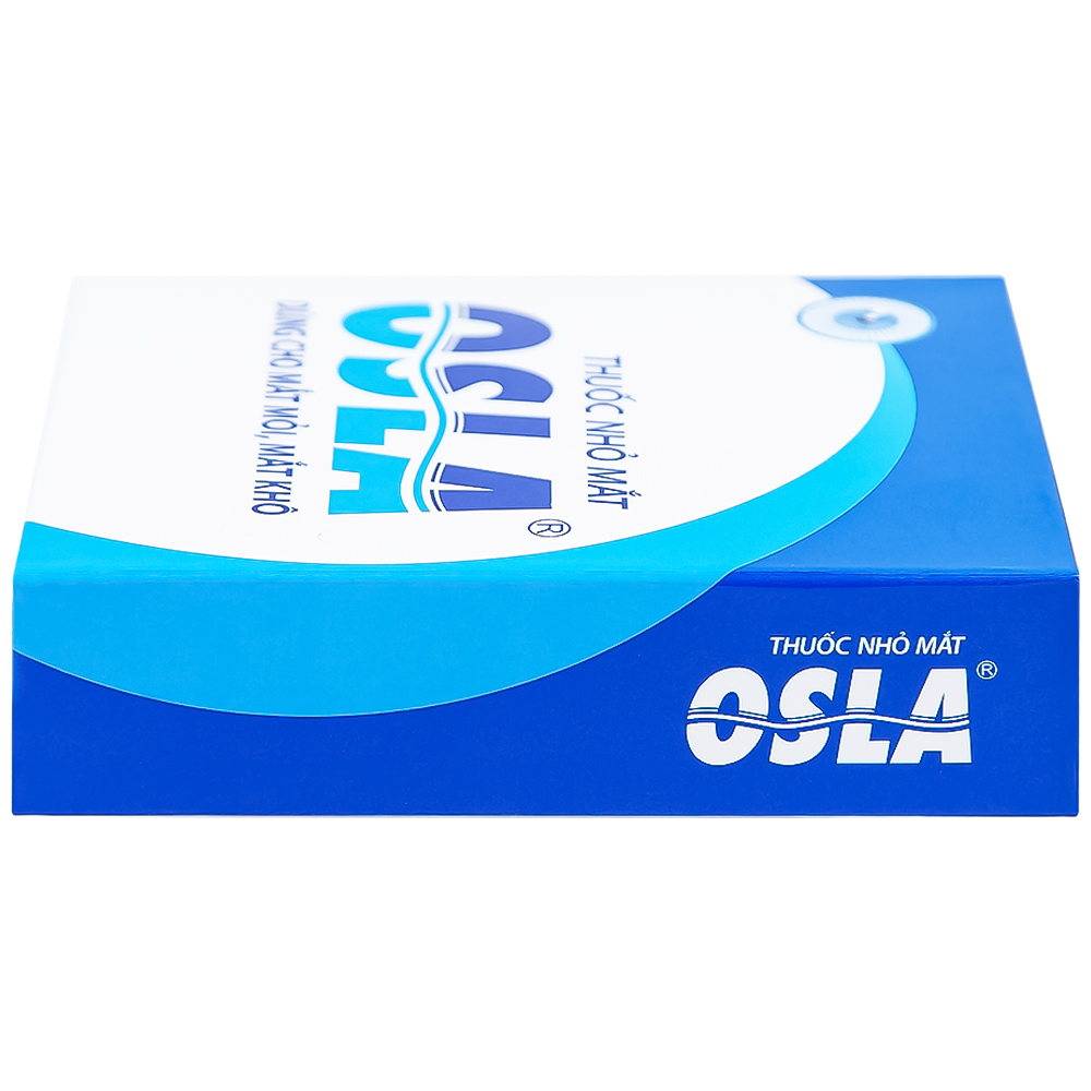 Thuốc nhỏ mắt OSLA Merap giúp cải thiện các triệu chứng như khô mắt, mỏi mắt, ngứa mắt, kích ứng mắt và ghèn rỉ mắt (15ml)