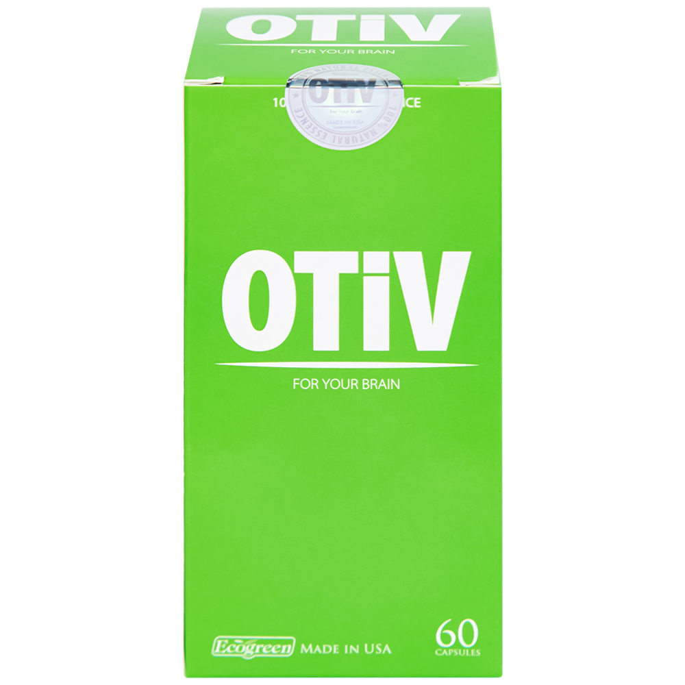Viên uống giúp tăng cường dưỡng chất cho não Ecogreen OTiV (60 viên)